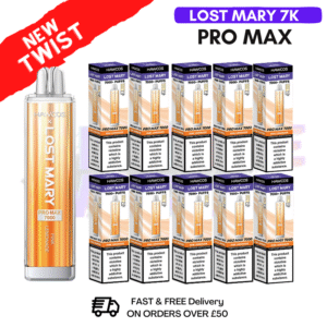 Pink Lemonade Lost Mary Pro Max 7K Box Of 10