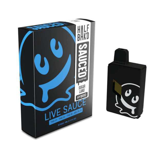 Half Bak'd Live Resin Sauced Disposable | 4g - Image 2