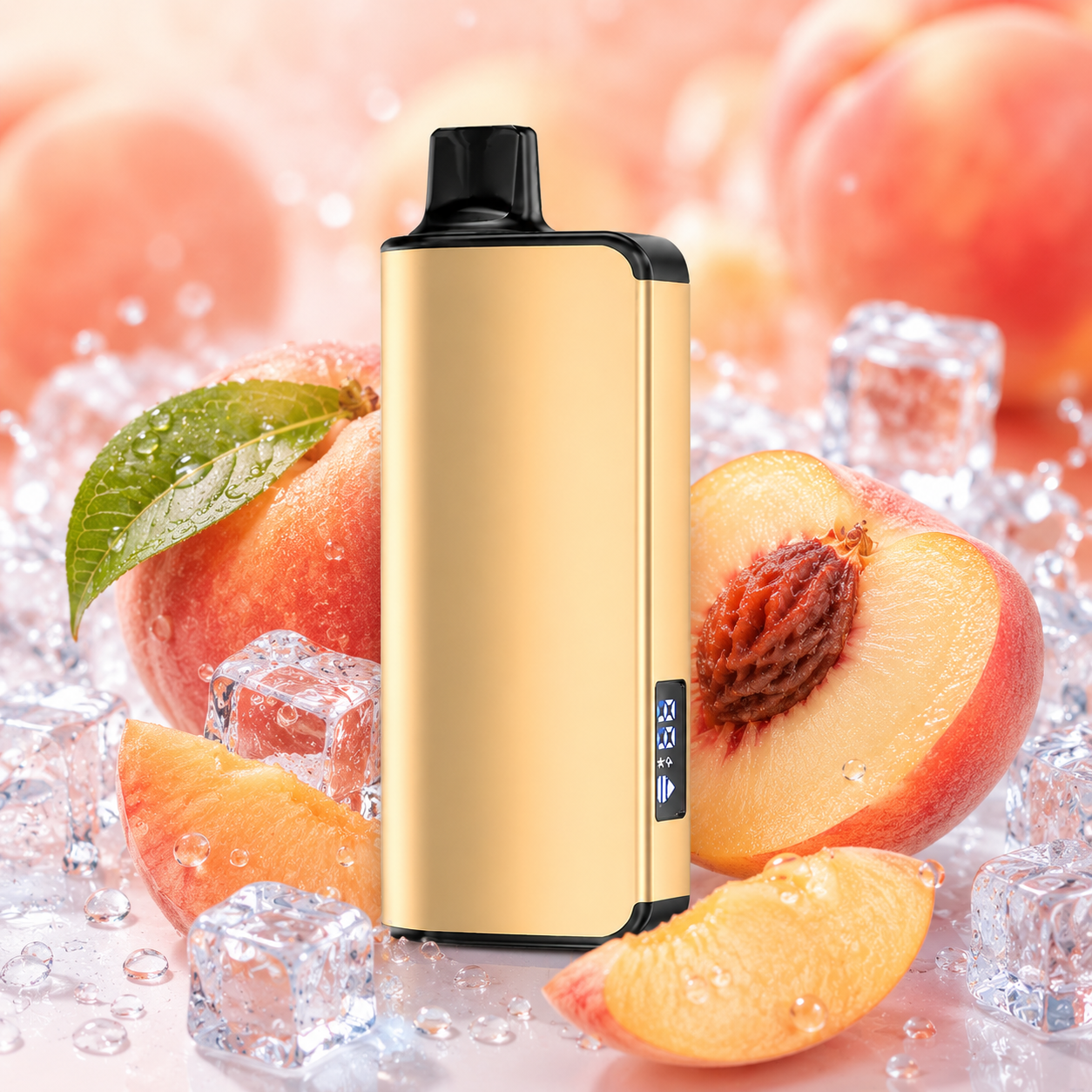 ALIBARBAR INGOT 9000 Puffs Peach Ice