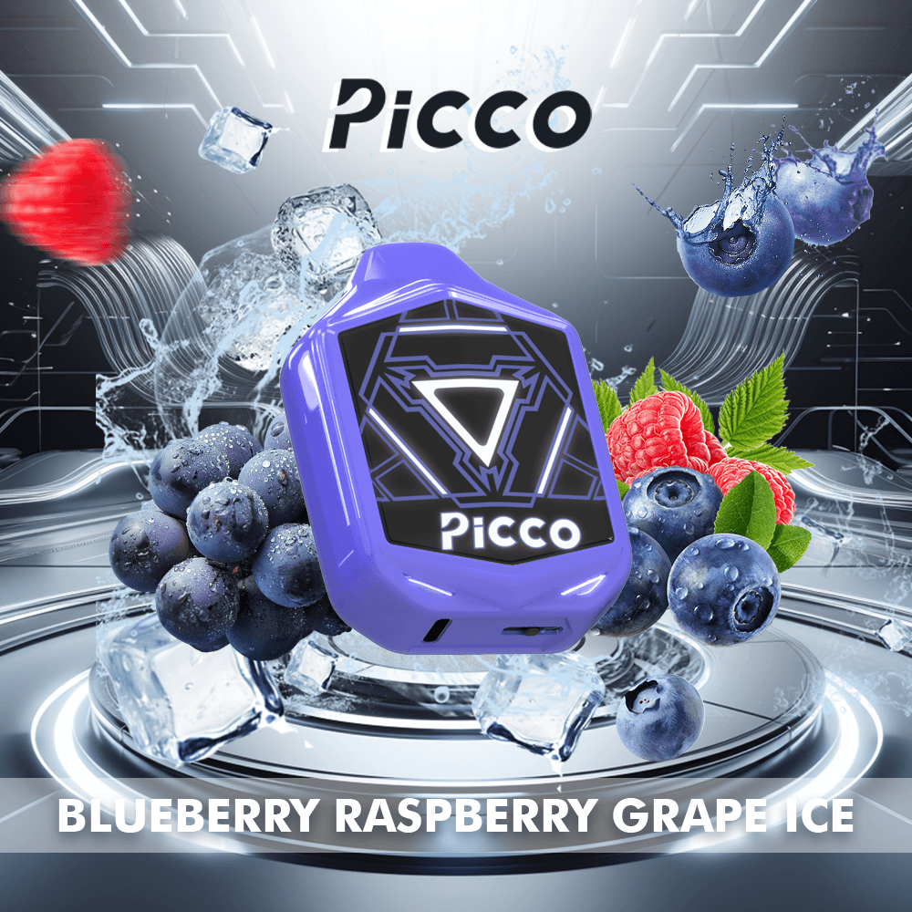 Picco Voom 7000 – Blueberry Raspberry Grape Ice