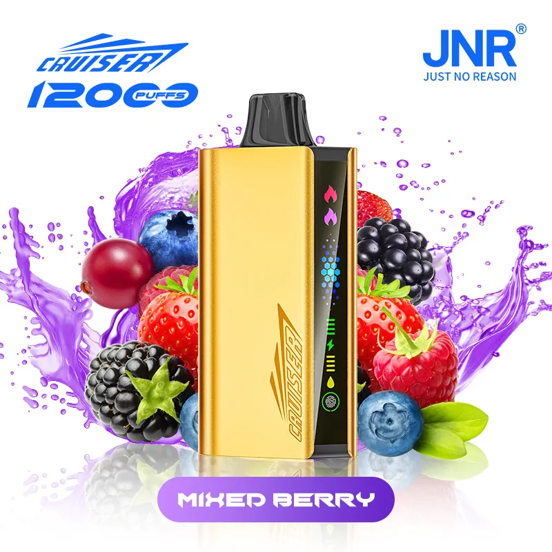 Mixed Berry | JNR Cruiser Gold Disposable Vape 12000 Puffs