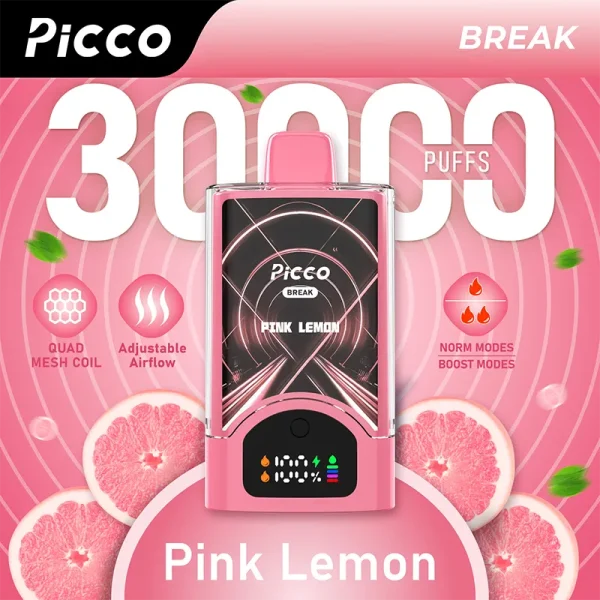 PICCO BREAK 30K Pink Lemon