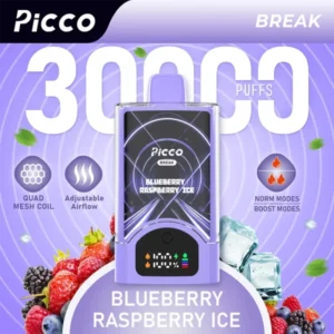 PICCO BREAK 30K Blueberry Raspberry Ice