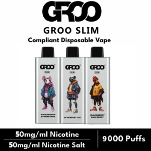 GROO SLIM – 9000 PUFFS