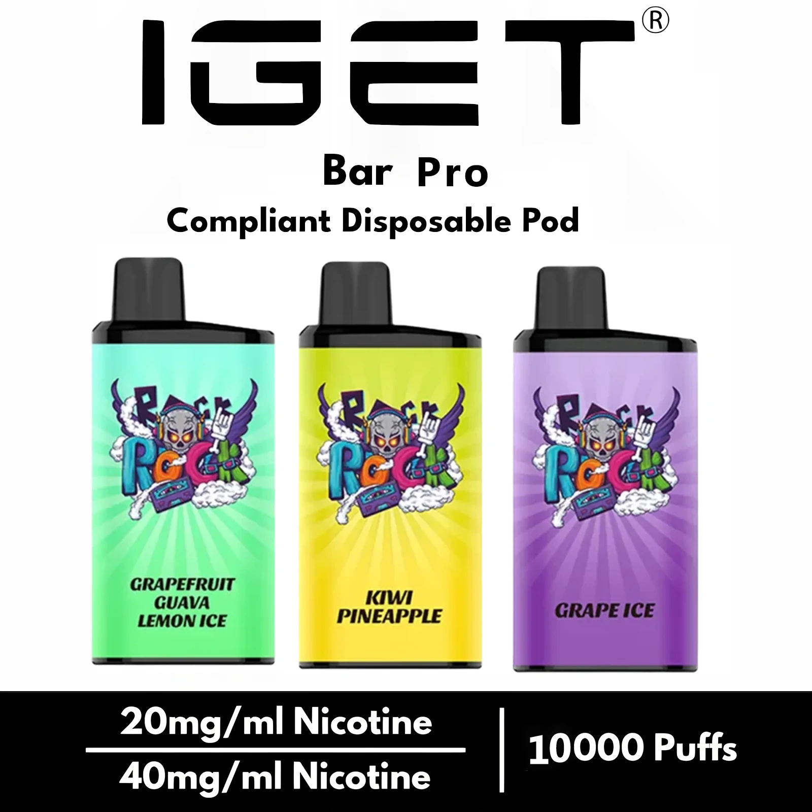 IGET BAR PRO -10000 PUFFS