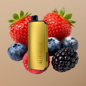 ALIBARBAR INGOT 9000 Puffs Quadruple Berry